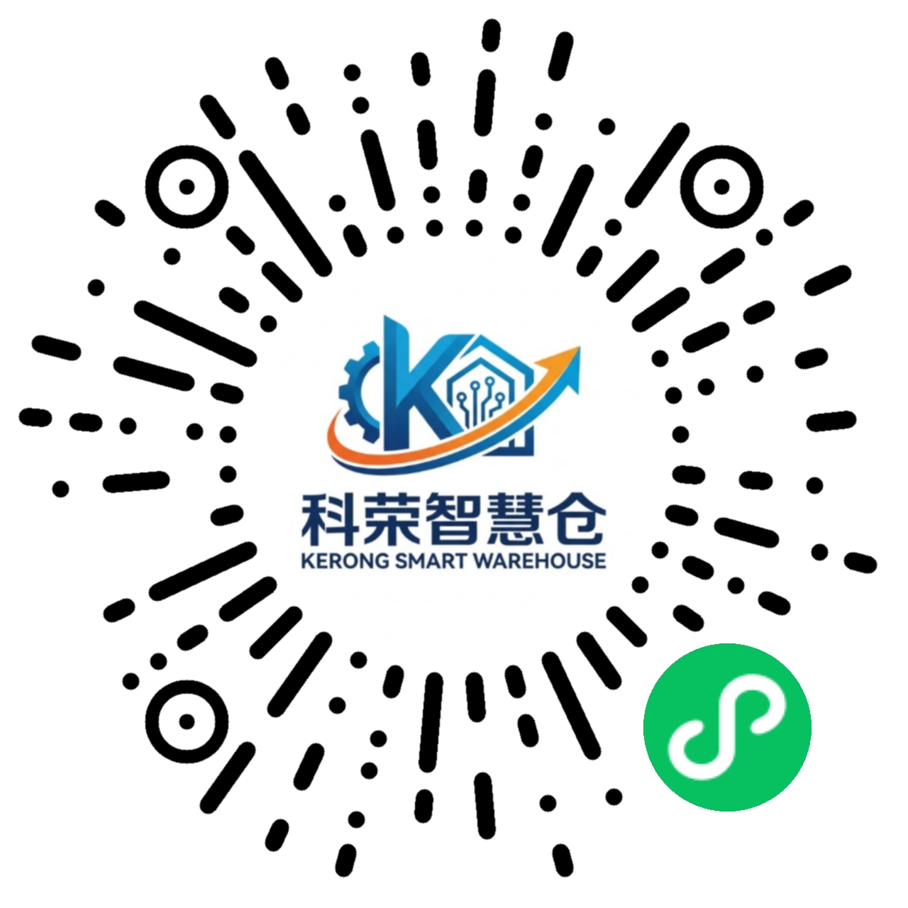科荣智慧仓小程序码